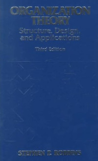 Image of Organization Theory: Stucture, Design, and Applications